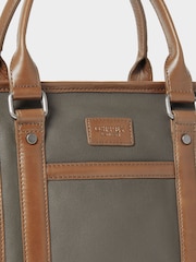 Grün - Osprey London The Frontline Kleine Arbeitstasche aus gewachstem Canvas & Leder - Bild 6 von 6