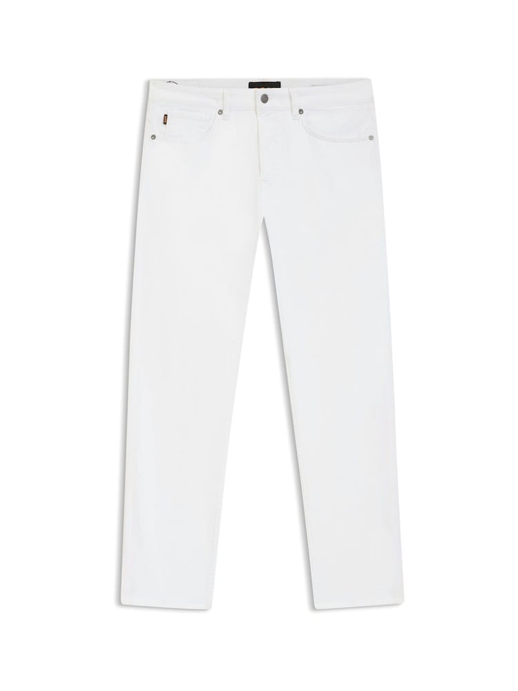 BOSS White Re.Maine Regular-Fit Stretch Denim Jeans - Image 1 of 2
