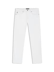 BOSS White Re.Maine Regular-Fit Stretch Denim Jeans - Image 5 of 6