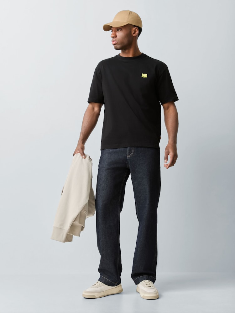 BOSS Black Graphic T-Shirt - Image 2 of 6 BOSS Black Graphic T-Shirt - Image 2 of 6