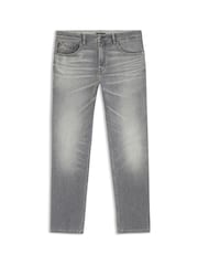 BOSS Grey Re.Maine Regular-Fit Stretch Denim Jeans - Image 1 of 2