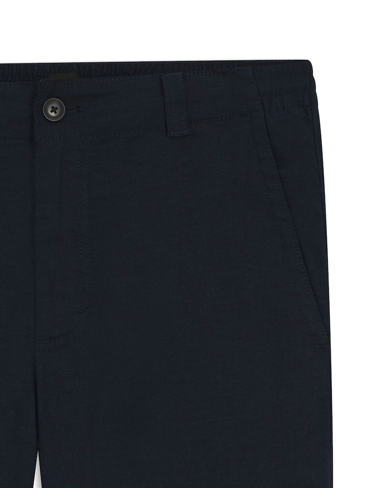 BOSS Blue Sanderson Regular-Fit Trousers - Image 6 of 6