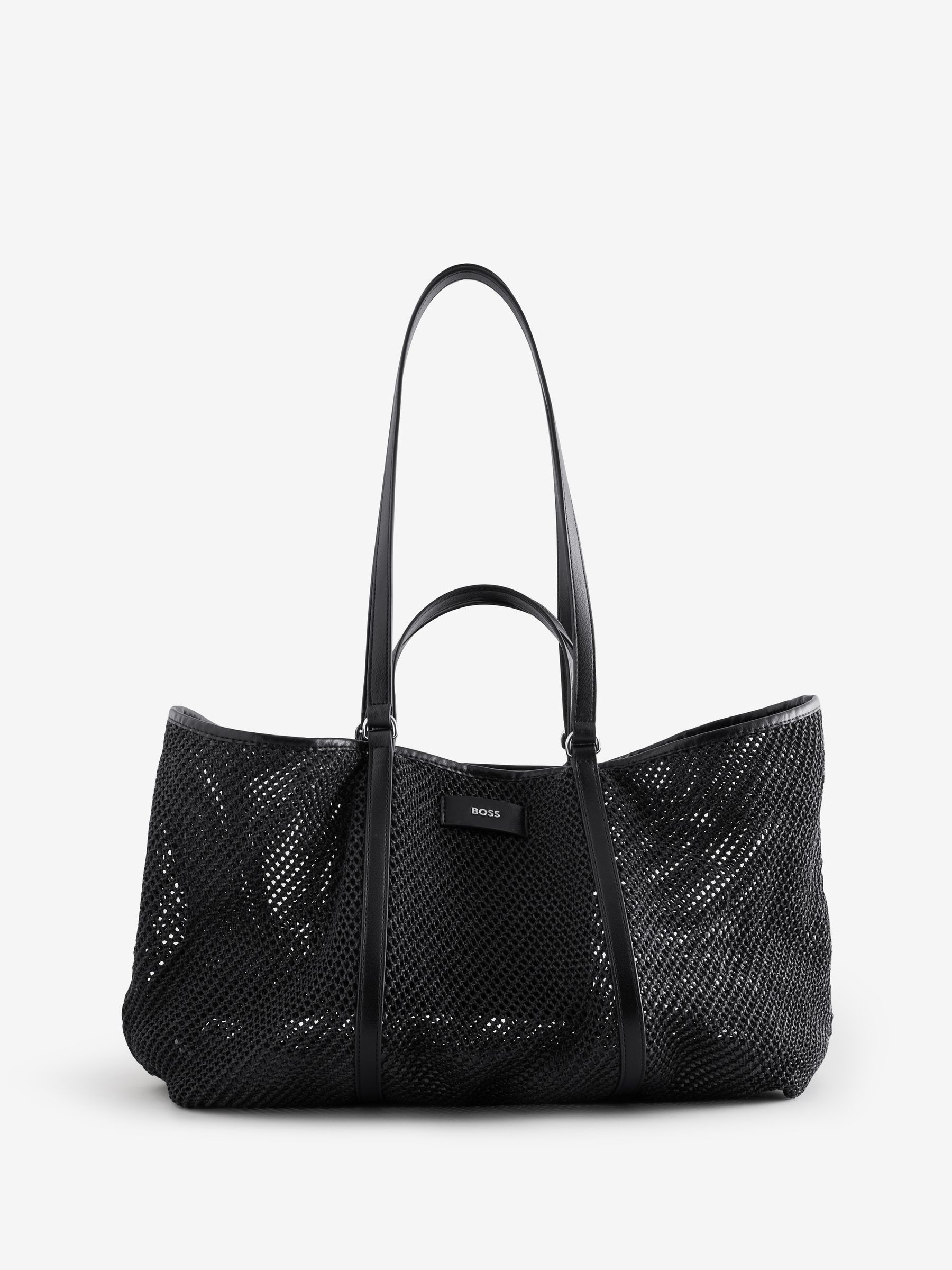 Buy BOSS Black Palmah Mesh Oversized Tote Bag from Next USA