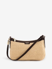 BOSS Natural Numah Raffia Shoulder Bag - Image 1 of 1