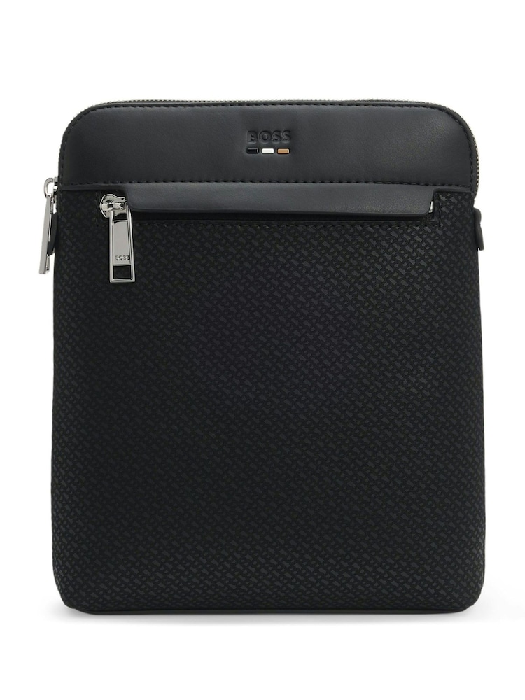 BOSS Black Ray Logo Envelope Cross-Body Bag - Image 1 of 2