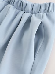 Hellblau - Slinky Modal Jogginghosen mit weitem Bein - Bild 8 von 9