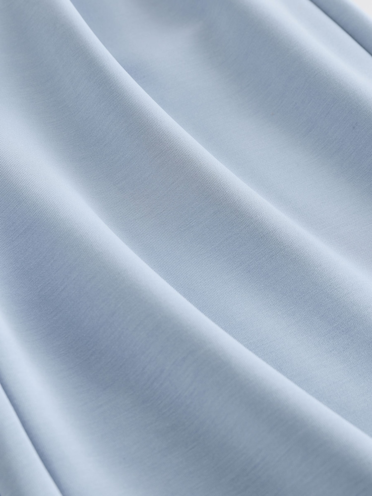 Hellblau - Slinky Modal Jogginghosen mit weitem Bein - Bild 9 von 9