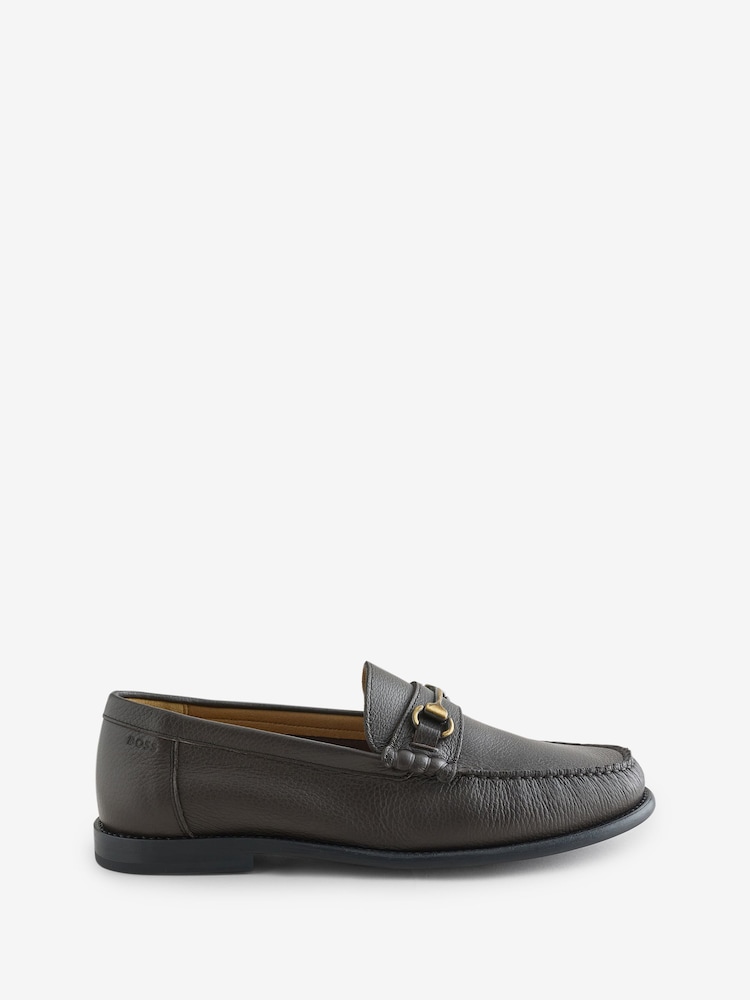 BOSS Brown Tevan Loafers - Image 1 of 1