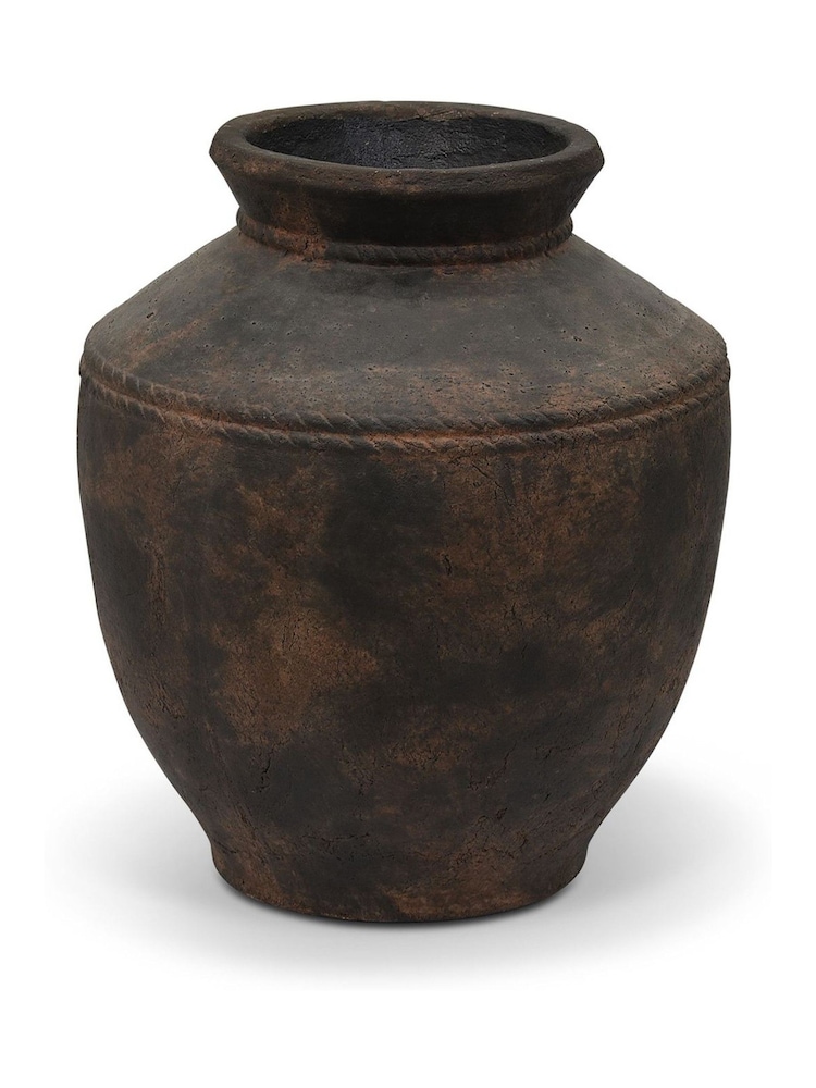 Garden Trading Brown Portesham Large Vase - Image 3 of 3