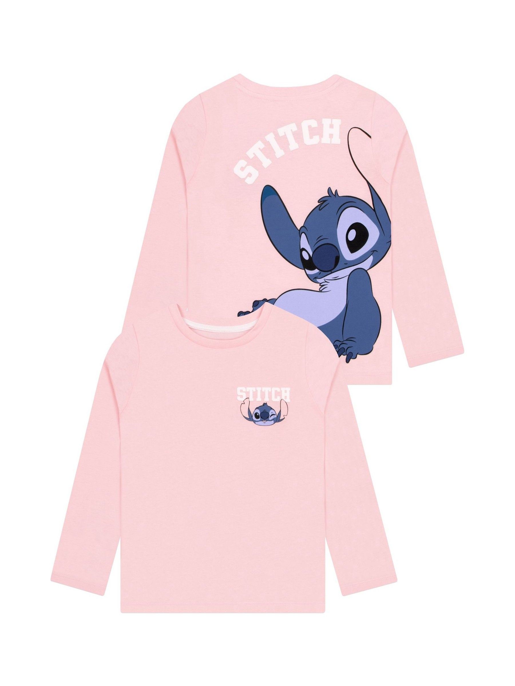 Buy Character Pink Disney Lilo And Stitch Long Sleeve T-Shirt from
