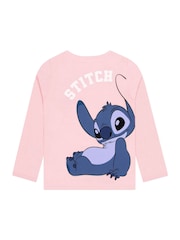 Character Pink Disney Lilo And Stitch Long Sleeve T-Shirt - Image 2 of 12