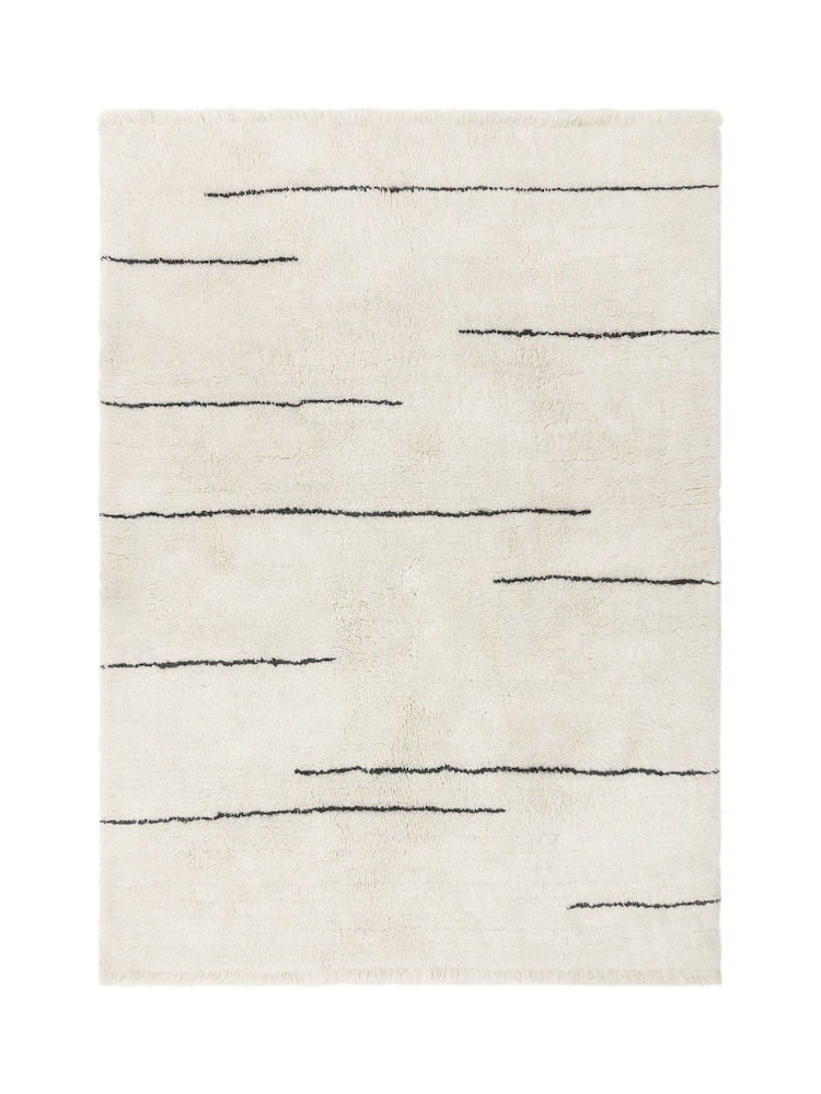 Asiatic Rugs Black Azera Washable Beber Rug - Image 7 of 7