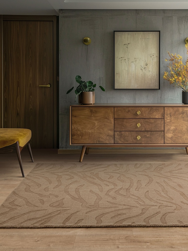 Asiatic Rugs Mocha Tigra Rug - Image 1 of 6 Asiatic Rugs Mocha Tigra Rug - Image 1 of 6