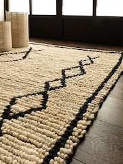 Asiatic Rugs Bleach & Black Souk Jute Rug - Image 2 of 7