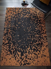 Asiatic Rugs Charcoal Wilder Splash Charcoal Rug - Image 1 of 6