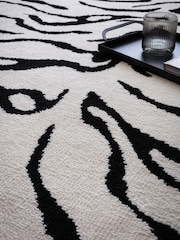 Asiatic Rugs Mono Wilder Splash Charcoal Rug - Image 2 of 6