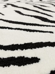 Asiatic Rugs Mono Wilder Splash Charcoal Rug - Image 4 of 6