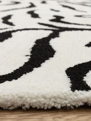 Asiatic Rugs Mono Wilder Splash Charcoal Rug - Image 5 of 6