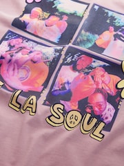 Pink De La Soul - សម្រាកកាយសម - អាវយឺតបោះពុម្ពក្រាហ្វិកក្រុមតន្រ្តី - រូបភាព 9 នៃ 9