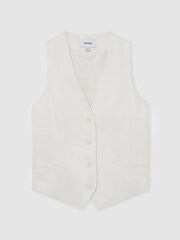 Reiss White Alyx Suit Jacket - Image 2 of 6