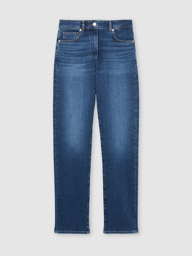Reiss Isabel Slim-Leg Mid-Rise Jeans - Imaginea 2 din 8