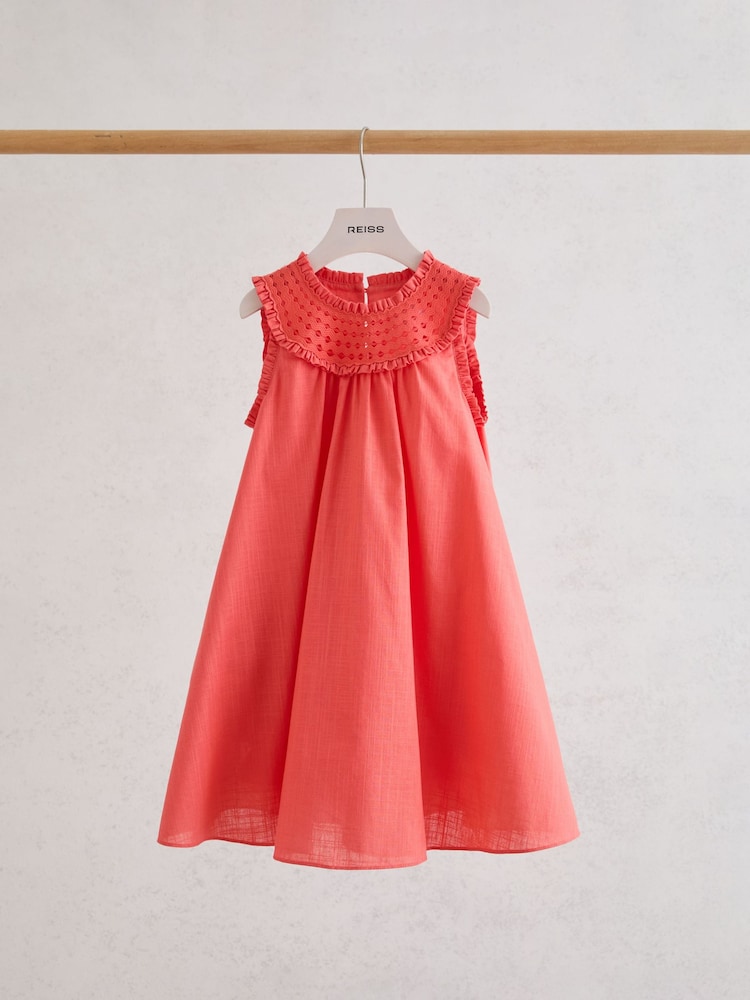 Reiss Coral Pink Larna 9-13 yrs Dresses - Image 1 of 3 Reiss Coral Pink Larna 9-13 yrs Dresses - Image 1 of 3