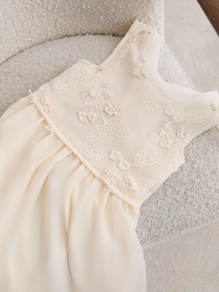 Reiss Neutral Gianna Dress - Image 1 of 3 Reiss Neutral Gianna Dress - Image 1 of 3