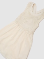 Reiss Neutral Gianna Dress - Image 3 of 3