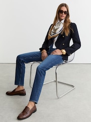 Reiss Isabel Slim-Leg Mid-Rise Jeans - Imaginea 1 din 7