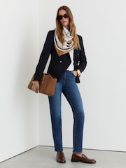 Reiss Isabel Slim-Leg Mid-Rise Jeans - Imaginea 6 din 7