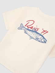 Reiss White Morgan T-Shirts - Image 3 of 3