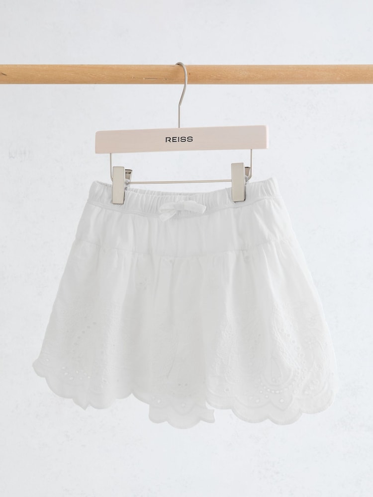 Reiss White Callee 9-13 yrs Skirt - Image 1 of 3
