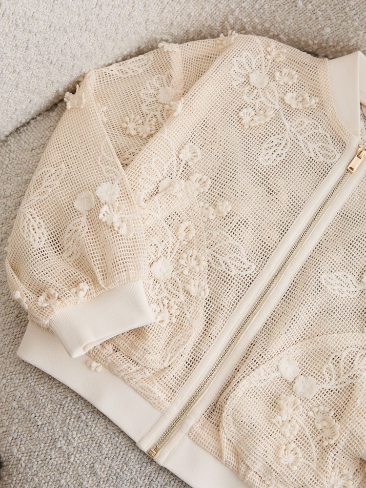 Reiss Neutral Gianna Jacket - Image 2 of 3 Reiss Neutral Gianna Jacket - Image 2 of 3