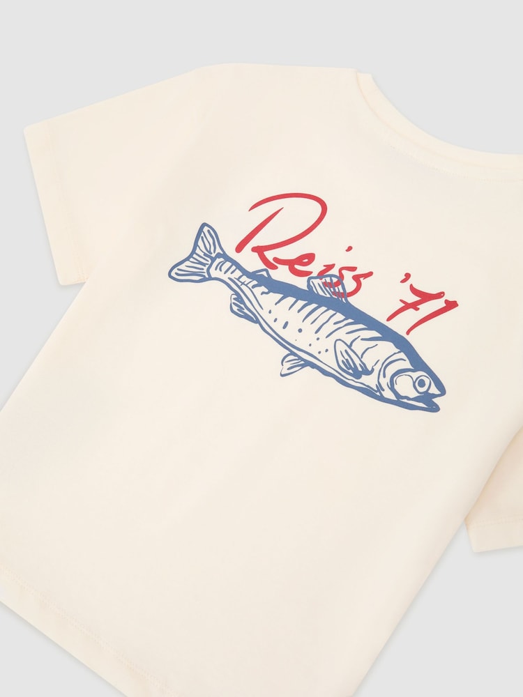 Reiss White Morgan T-Shirts - Image 1 of 3
