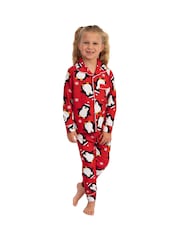 Conjunto de pijama navideño de pingüino con botones de Harry Bear - Imagen 1 de 12