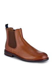 Jones Bootmaker Brown Eastbourne Leather Chelsea Boots - Image 3 of 5