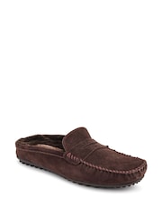 Castanho - Chinelos Jones Bootmaker Zap Leather Mule - Imagem 2 de 5