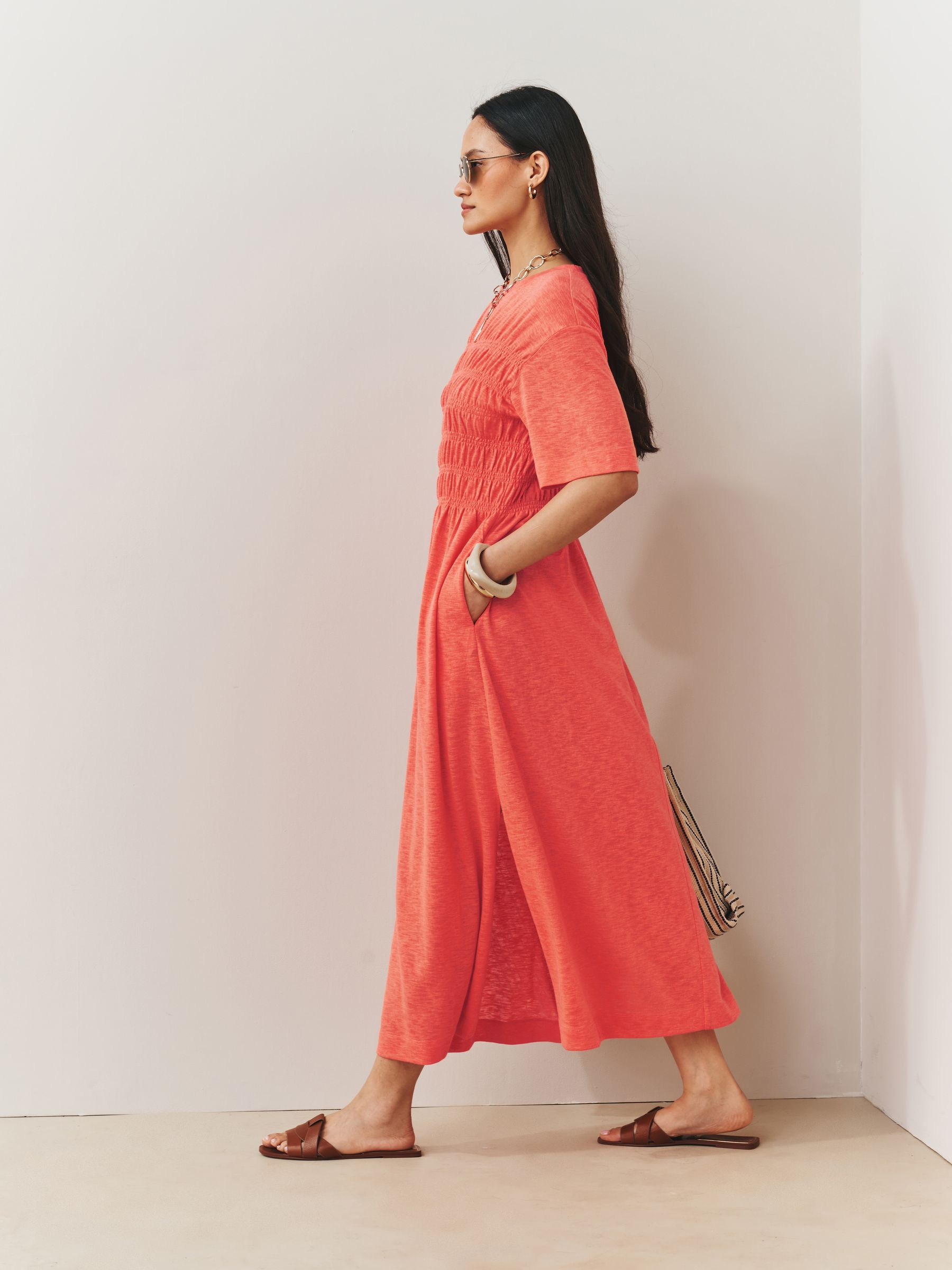 pink dress maxi Zapakasa Women Hot Long Prom with Slit A-Line Spaghetti Straps Party Dress Architecture Color:Agave Green This Self Primavera Couture 4523 Beaded