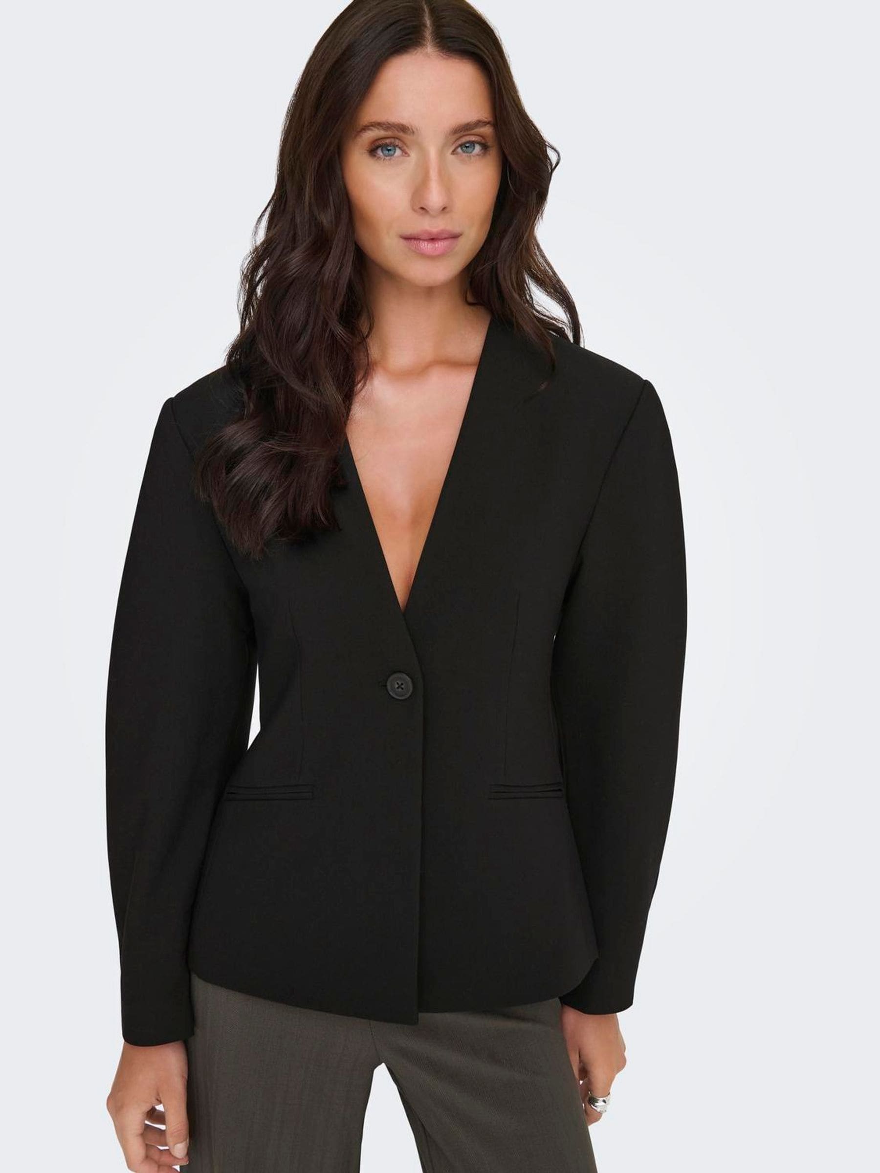 Buy ONLY Black Balloon Sleeve Blazer from Next USA