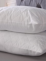 Downland Quilted Dream Pillows Pair - Image 3 of 5