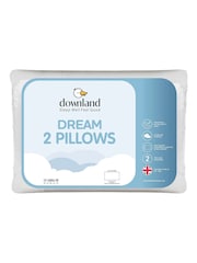 Downland Quilted Dream Pillows Pair - Image 4 of 5