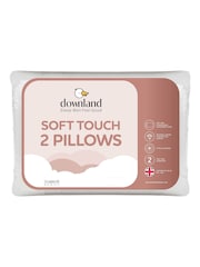 Downland Sleep Well Microfibre Pillow Protector Pair - Image 5 of 6