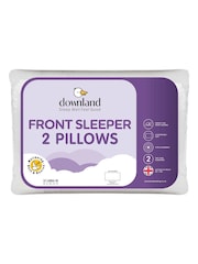 Downland Soft Support Microfibre Pillows Pair - Image 5 of 6