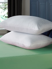 Downland 4 Pack Anti Allergy Microfibre Pillows - Image 1 of 5
