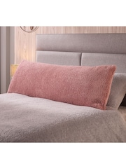 Downland Bolster Teddy Fleece Pillow - Image 1 of 5