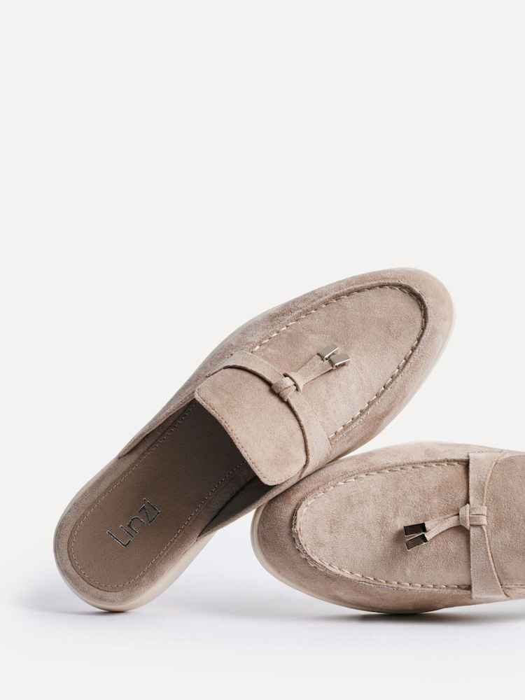 Linzi Brown Elodie Slip On Mules - Image 5 of 5 Linzi Brown Elodie Slip On Mules - Image 5 of 5