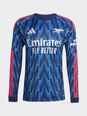 adidas Blue Arsenal 25/26 Long Sleeve Away Jersey - Image 6 of 7