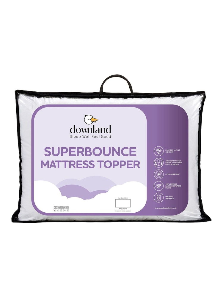 Downland White Superbounce Topper - Image 4 of 4 Downland White Superbounce Topper - Image 4 of 4