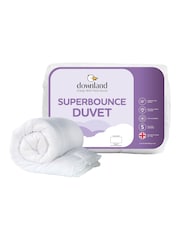 Downland White Superbounce Microfibre 10.5 tog Duvet - Image 5 of 7