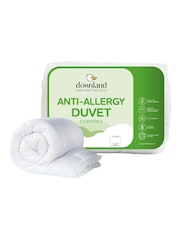Downland White Anti-Allergy Microfibre 10.5 tog Duvet - Image 4 of 6